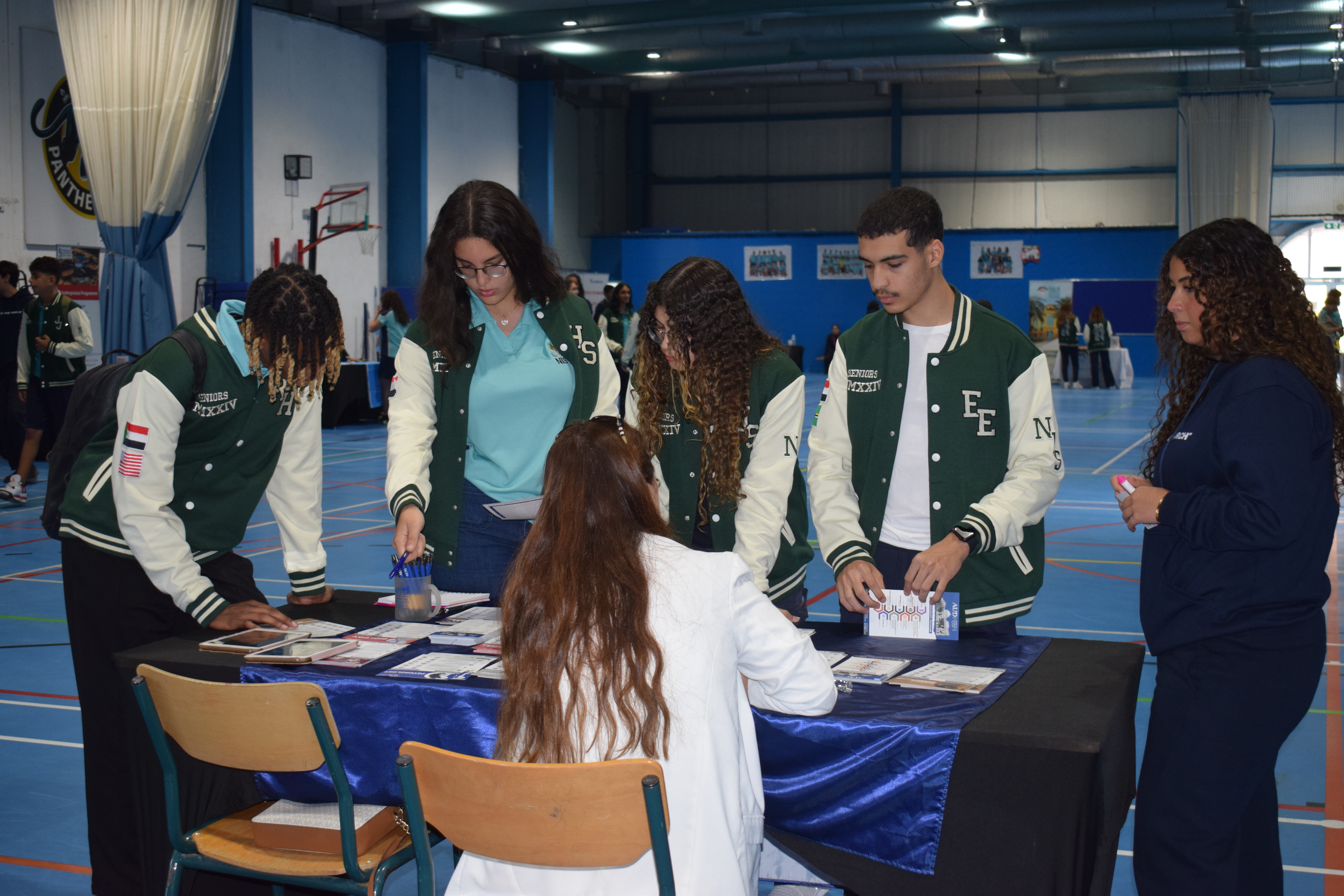NIS Holds University Fair for High School Students