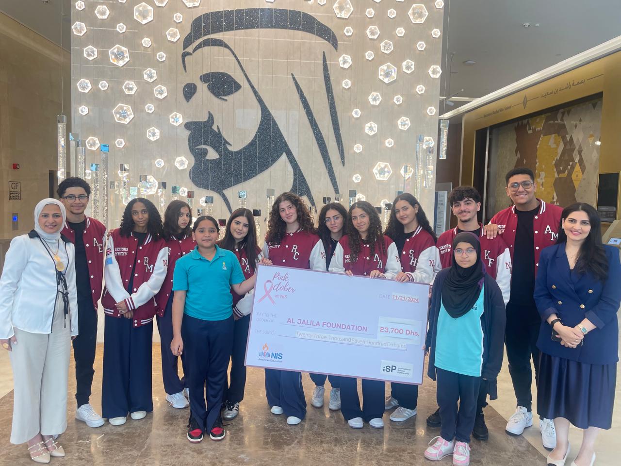 Nibras International School: AED 23,700 Raised for Cancer Research – A True Community Effort